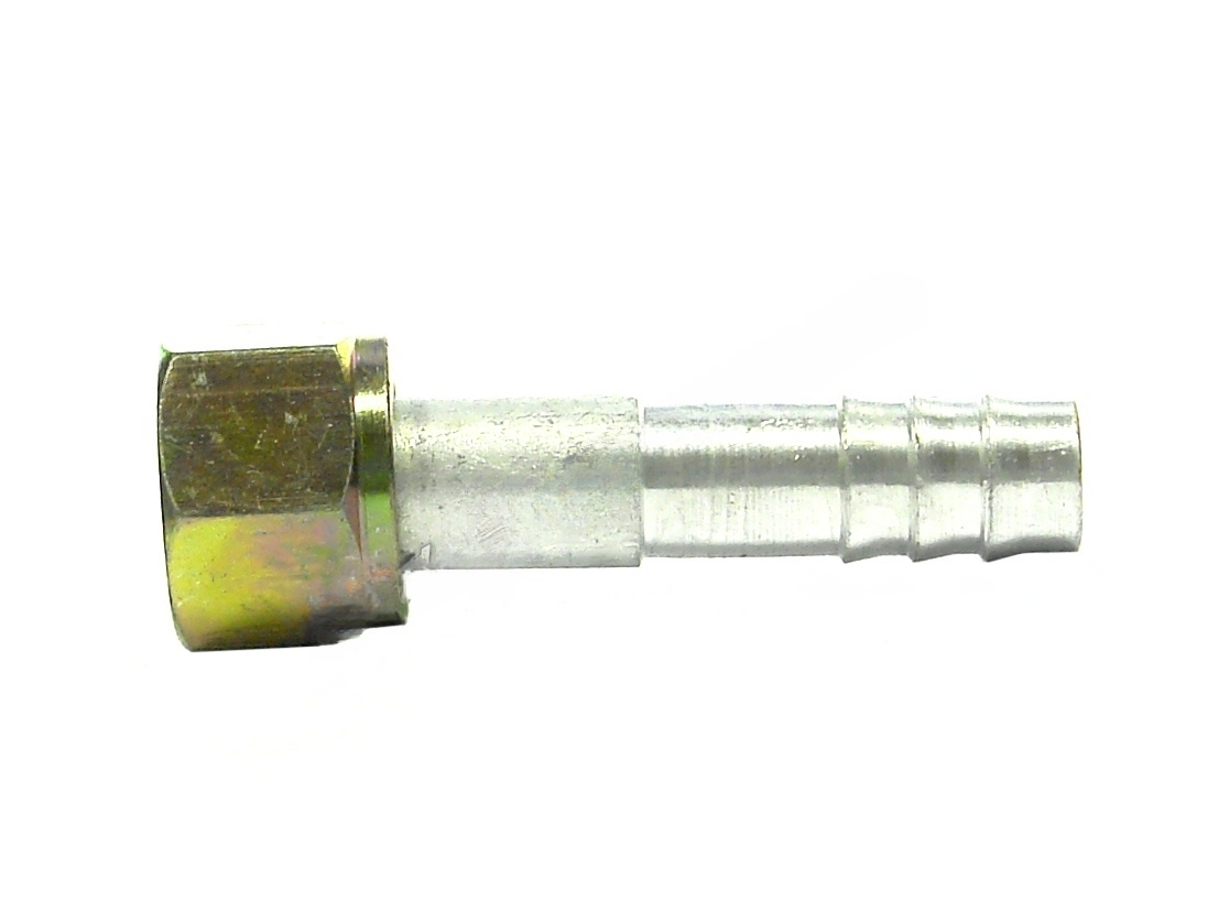 Фитинг O-Ring 13мм, G10, 180 градусов, с гайкой