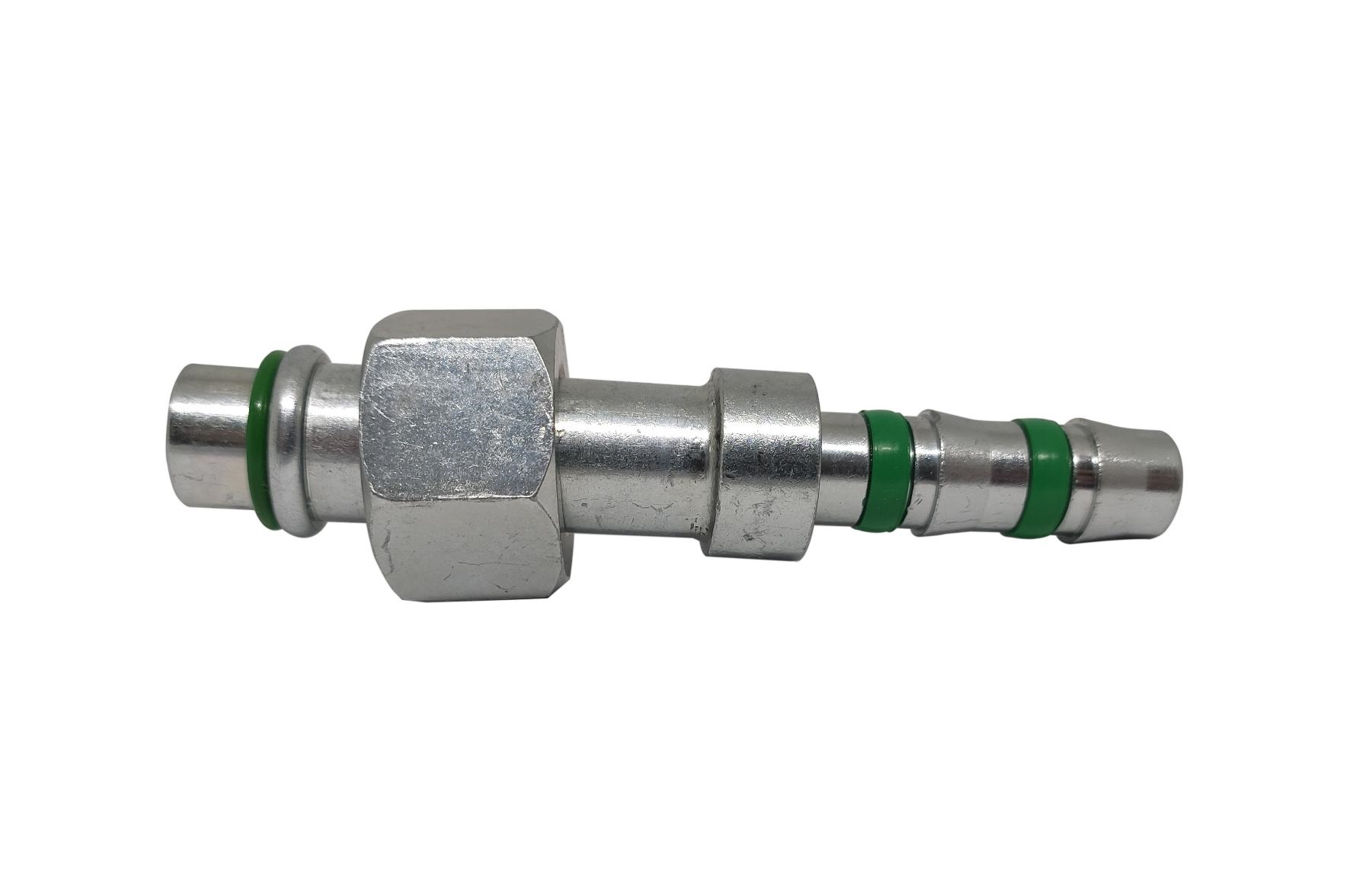Фитинг O-Ring 13мм, G10, 180 градусов, аналог Manuli