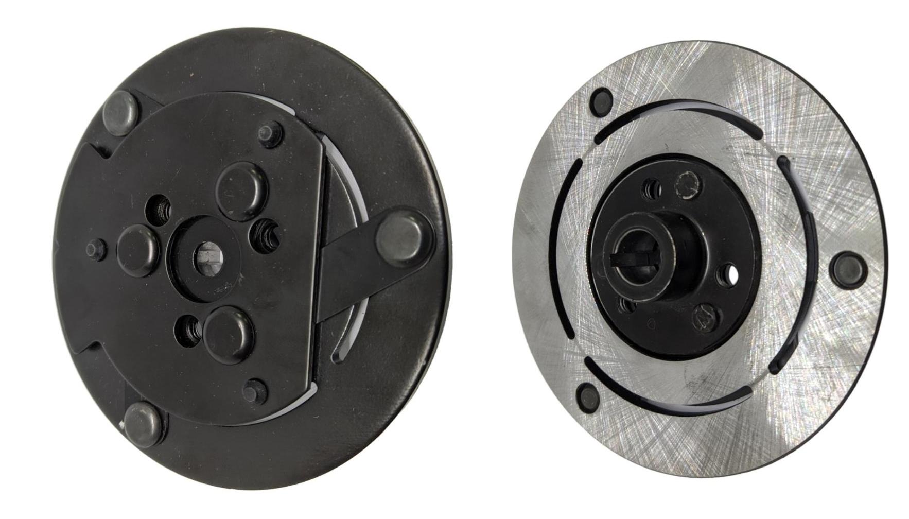 Прижимная пластина компрессора кондиционера Sanden SD7H15 110мм на шпонке