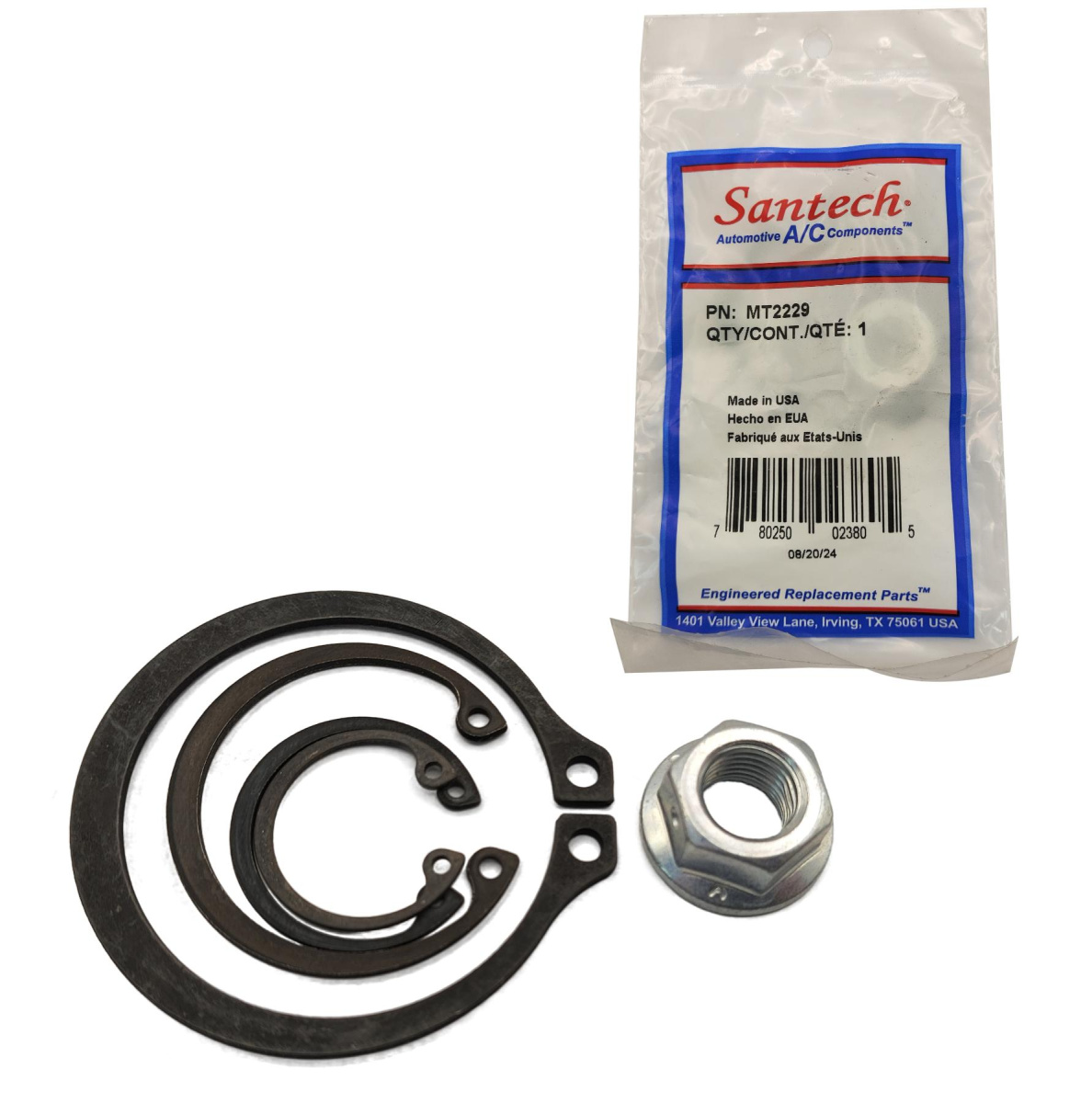 Набор стопоров для установки муфты компрессора кондиционера GM