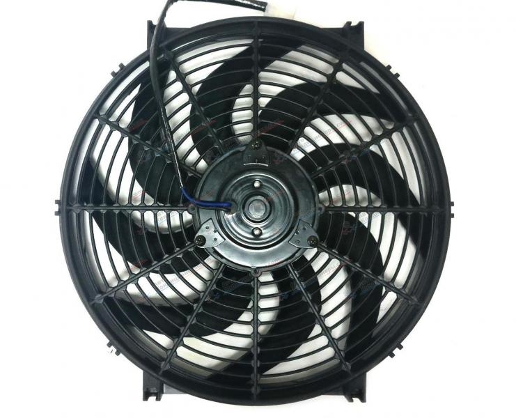 Вентилятор кондиционера 14 дюймов, 12V, 120W S-type pull