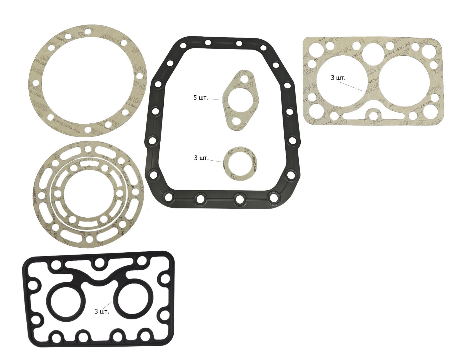 Набор прокладок 80089 для Bock FK50/460K, FK50/555K, FK50/660K, FK50/775K, FK50/850K, FK50/980K