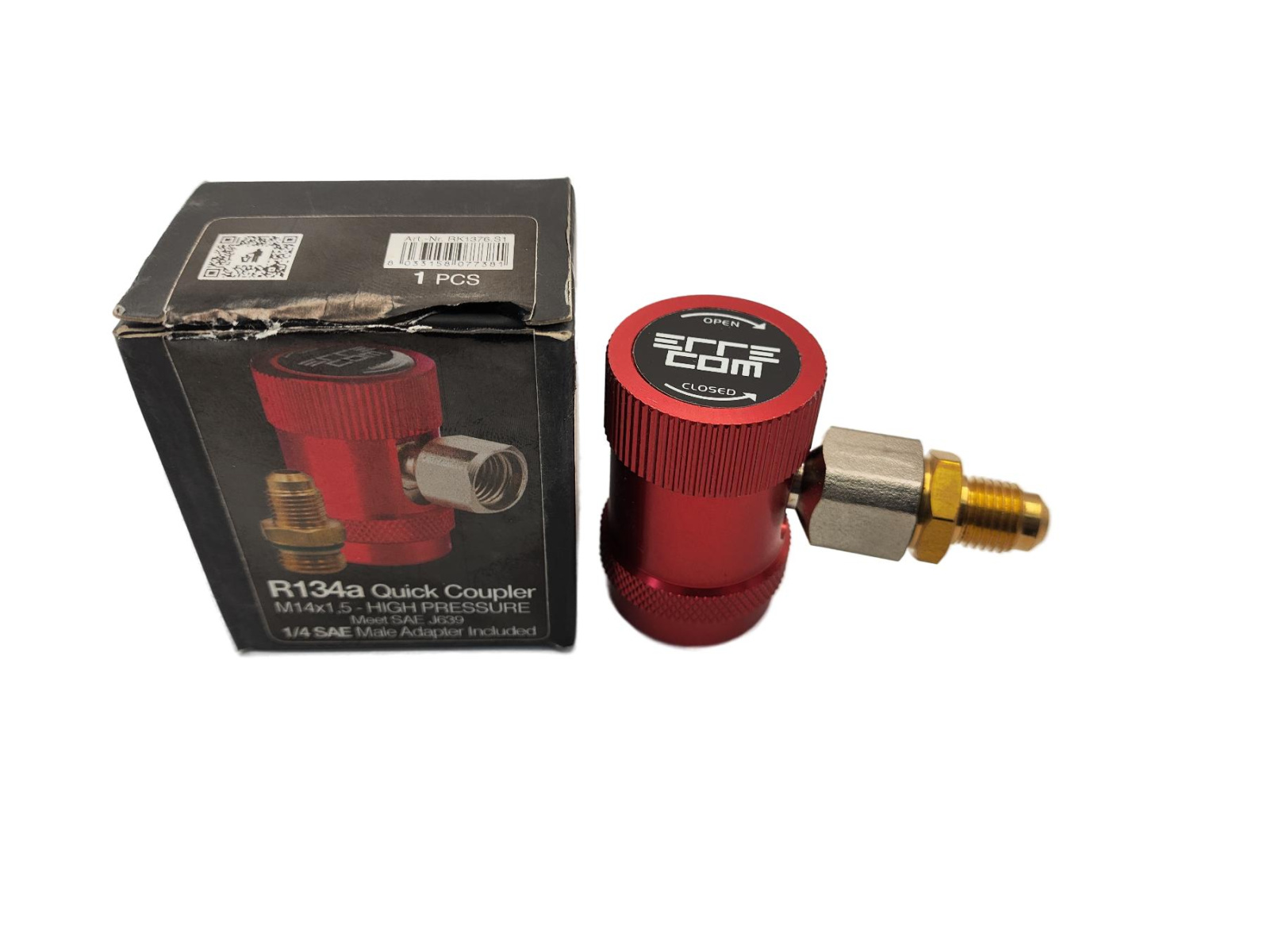 Заправочник быстросъемный Errecom Italy (высокое давление H) для фреона 134A