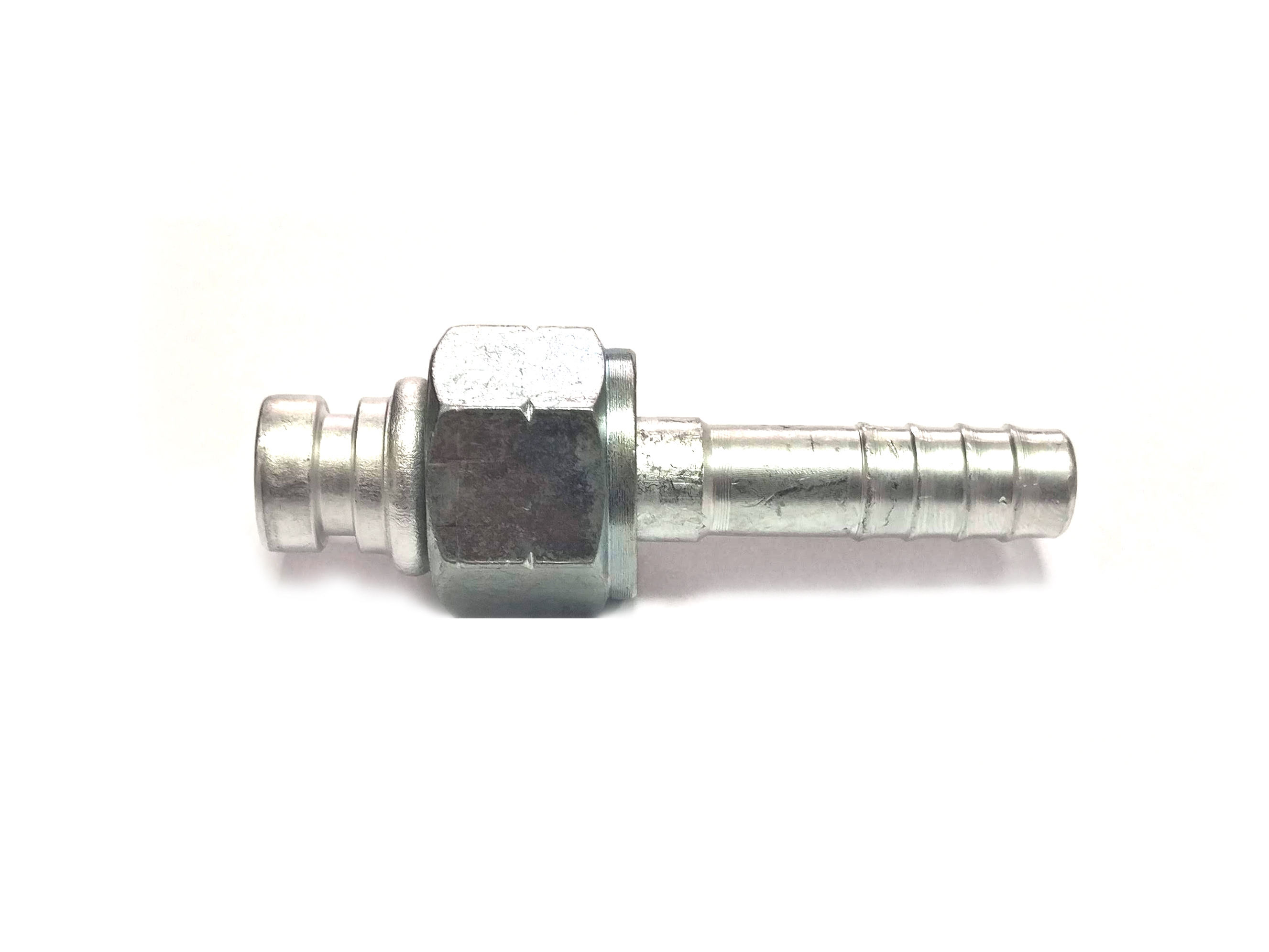 Фитинг O-Ring 10мм, G8, 180 градусов, метрический, с гайкой