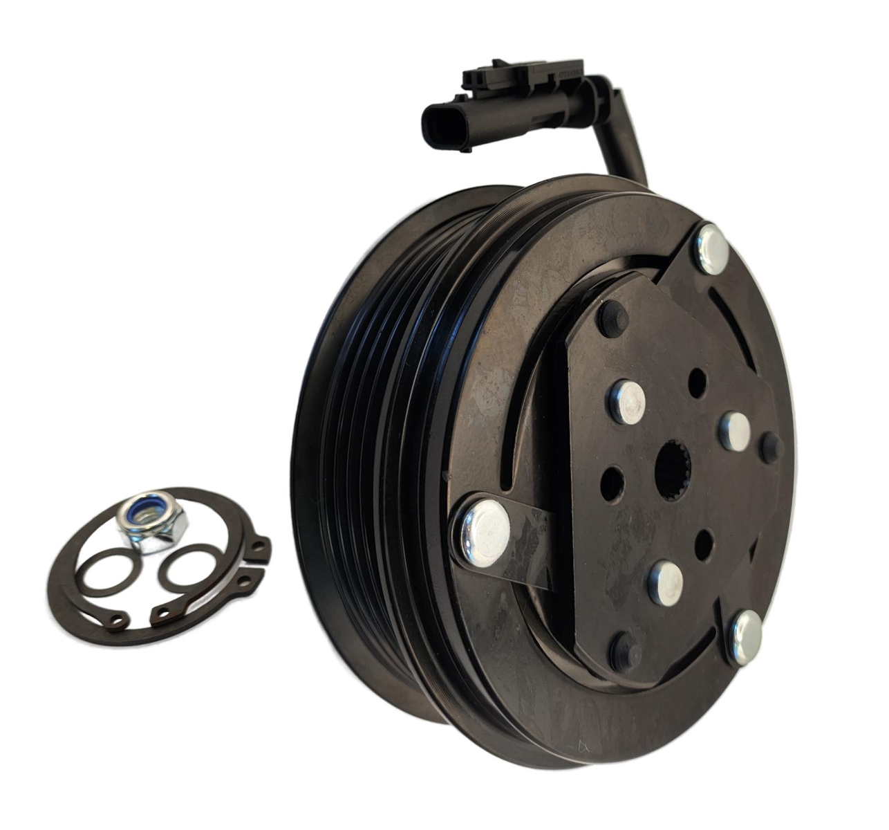 Муфта компрессора кондиционера QSH90 60006030, 60006031 для Chevrolet TrailBlazer 3 1.2, 1.3 (2019-2023), Buick Encore GX