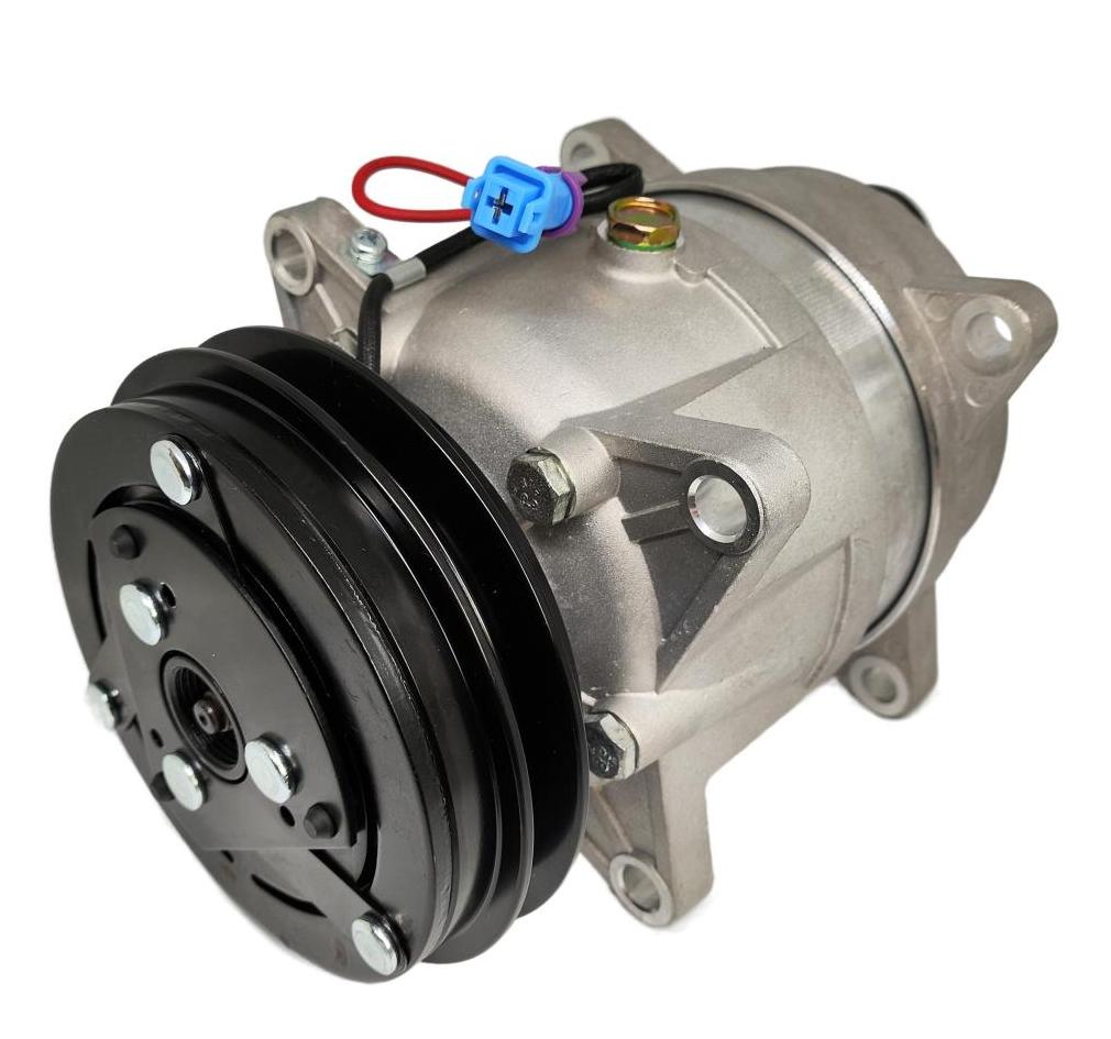Компрессор кондиционера DZ95189154010 для грузовиков Shaanxi Shacman SX3316DR366 (F2000), SX3256DR384 (F3000), SX3255DR385