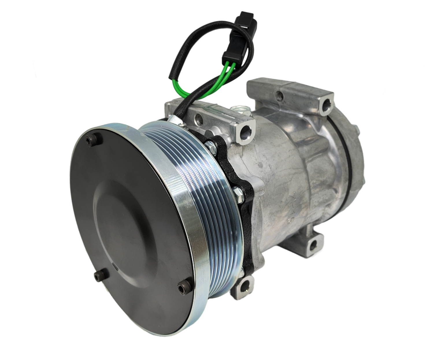 Компрессор кондиционера 320-1291, 4132, 4095, 4291 для спецтехники Caterpillar