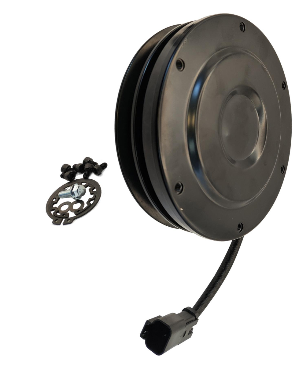 Муфта для компрессора кондиционера Denso 10S17C 1PK 24V для спецтехники Caterpillar