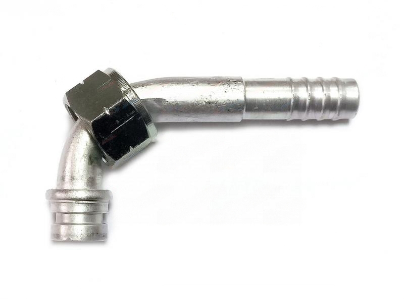 Фитинг O-Ring 13мм, G10, 90 градусов, метрический, с гайкой