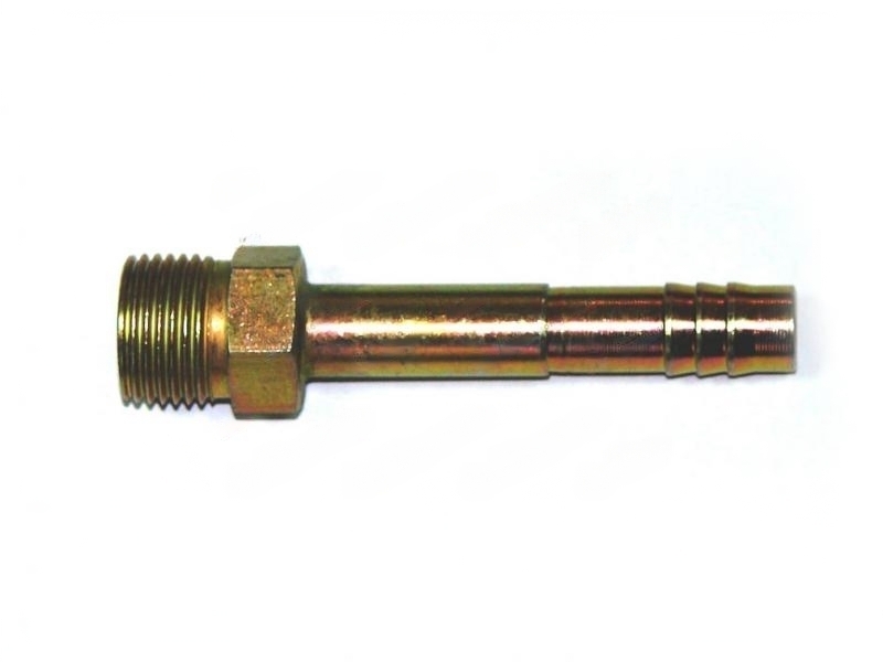 Фитинг O-Ring 8мм, G6, 180 градусов, резьбовой, стальной