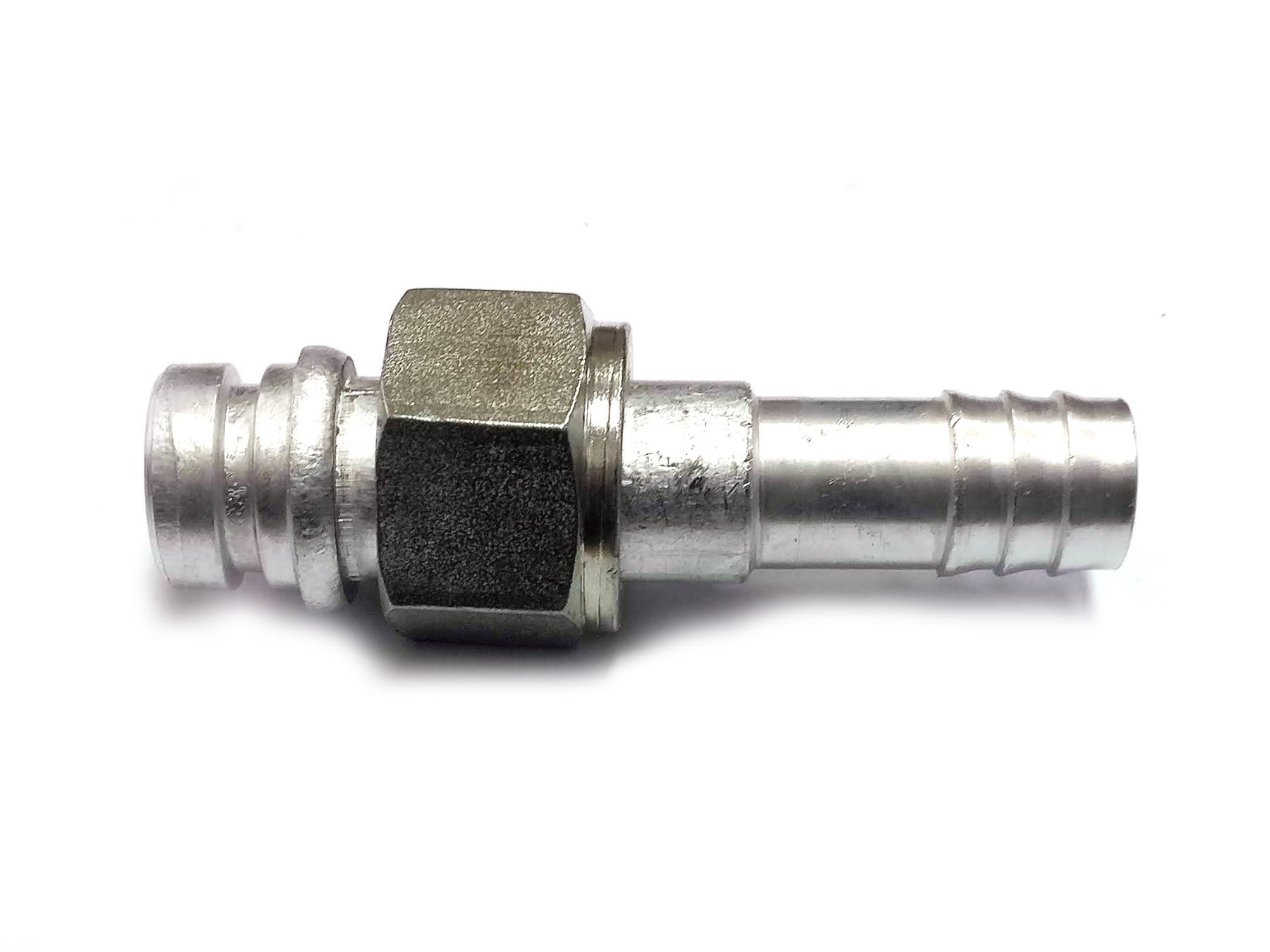 Фитинг O-Ring 16мм, G12, 180 градусов, метрический, с гайкой