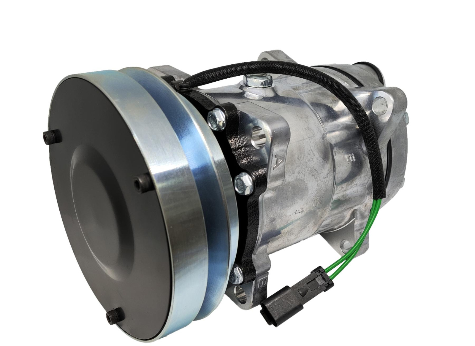 Компрессор кондиционера 106-5122 7H15 4640 для Caterpillar 924G, 960F, 928G, 928F, 950F II, 924GZ, 938G, 962G, 930G, 950G, 938F, 963B, 963C, 953C, 973C, 924G, 938G, 950G, 962G