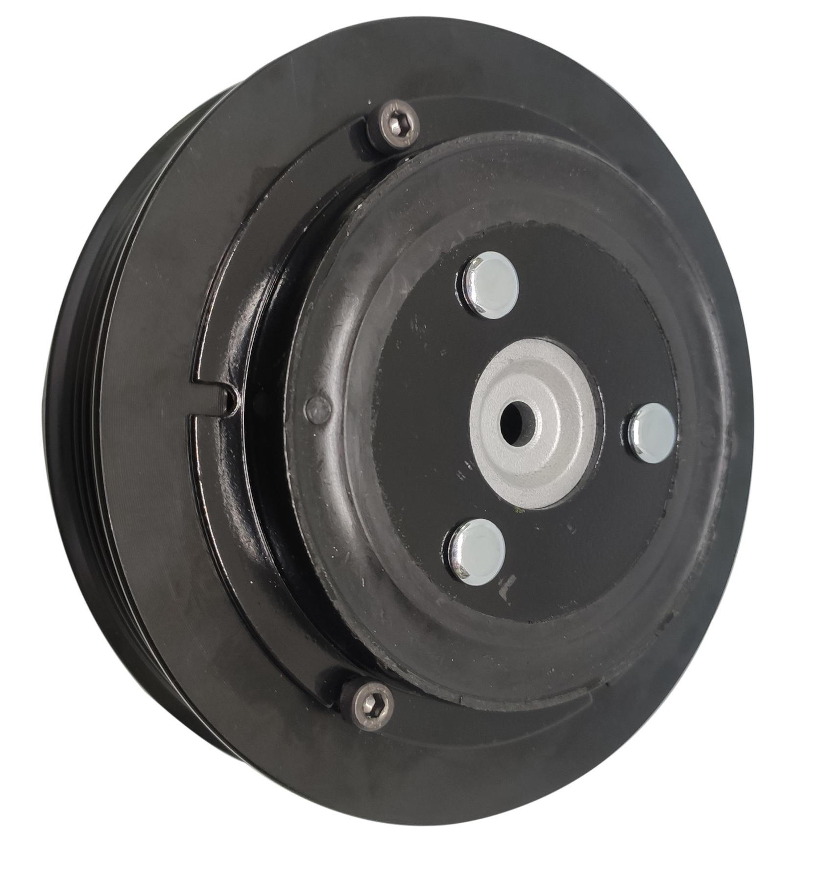 Муфта компрессора кондиционера Hyundai i20 C8, i30 A6; KIA Ceed A2 с двигателями 1.2, 1.4 литра (2015-)