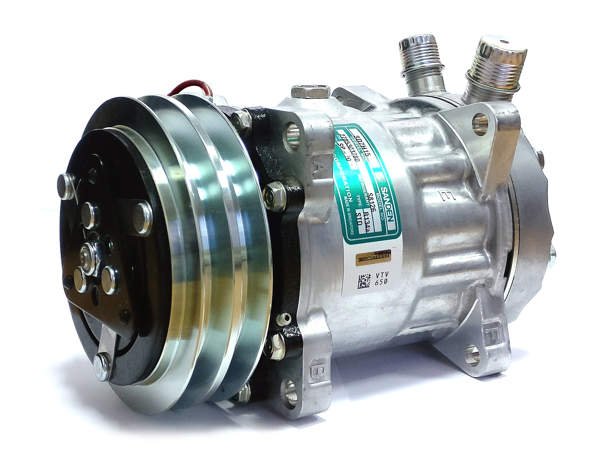 Компрессор кондиционера SANDEN 7H15 S8220, 12V