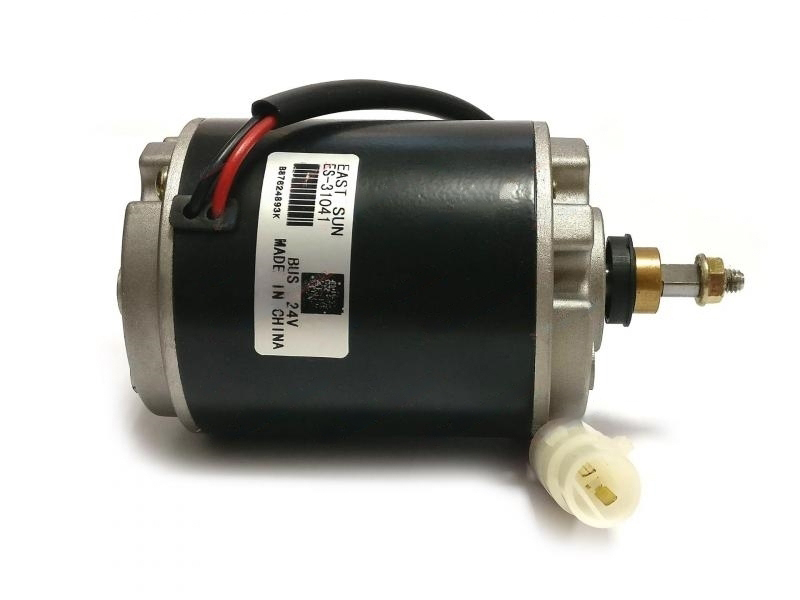 Мотор вентилятора автобусный 76x110мм, 24V, вал с плоской гранью