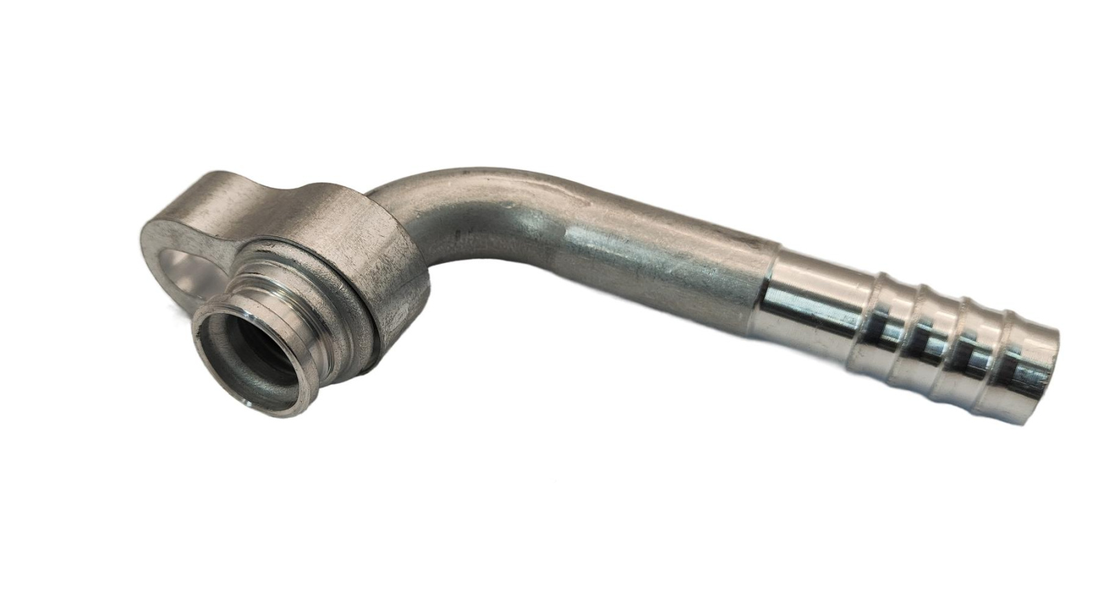 Фитинг с площадкой 90° для подключения к ТРВ O-Ring и шлангу G10 13мм