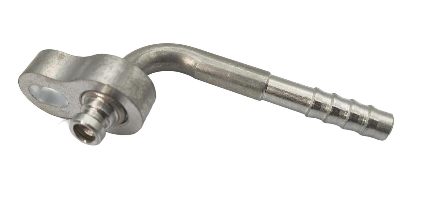 Фитинг с площадкой 90° для подключения к ТРВ O-Ring и шлангу G6 8мм