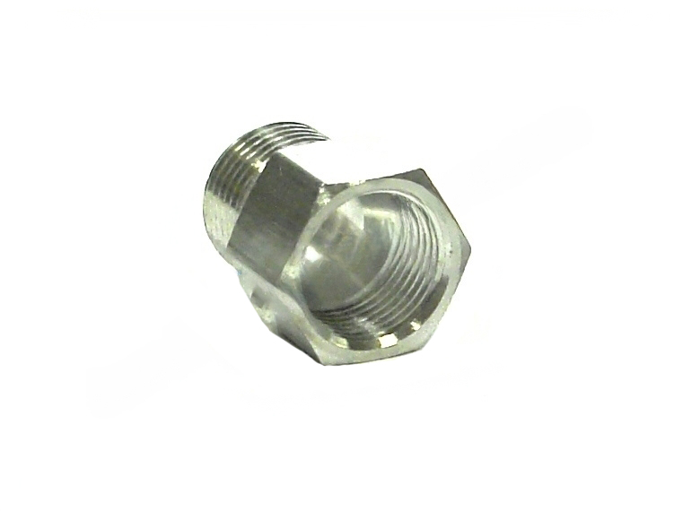 Переходник Flare/O-Ring 8мм, G6, алюминиевый