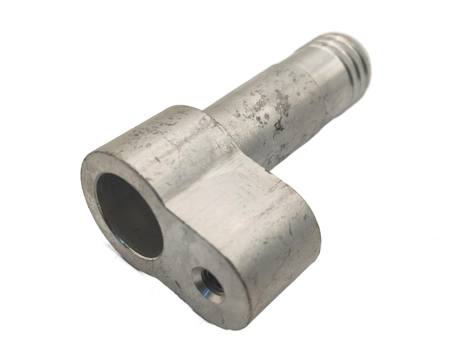 Фитинг с площадкой 180° для подключения к ТРВ и шлангу G12 16мм, вариант 2