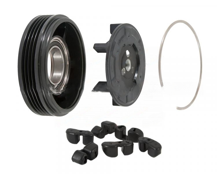 Муфта кондиционера BMW 5 E60, E61 530d, 535d, 525i, 530i; BMW 7 E65, E66 730d, 730i, 730Li (M54, M57N)
