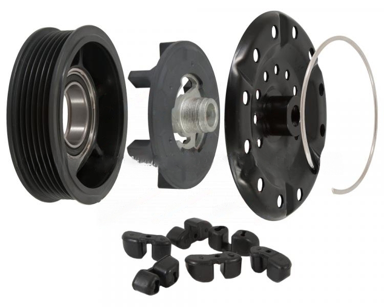 Муфта кондиционера Toyota Yaris, Auris, Corolla; Dodge Caliber 1.8L, 2.0L (2006-2009); Jeep Patriot (Liberty) 2.4, Compass 2.4 (2006-2010)