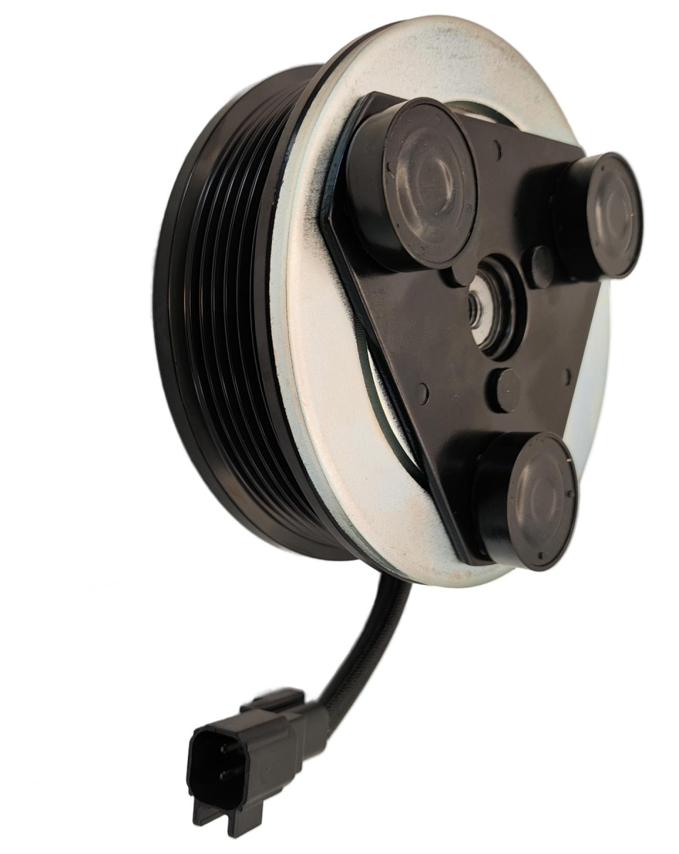 Муфта компрессора кондиционера Ford Kuga 1, C-Max 2, Galaxy рест. 2 поколения с дизельным двигателем 2.0 (2010-2015)