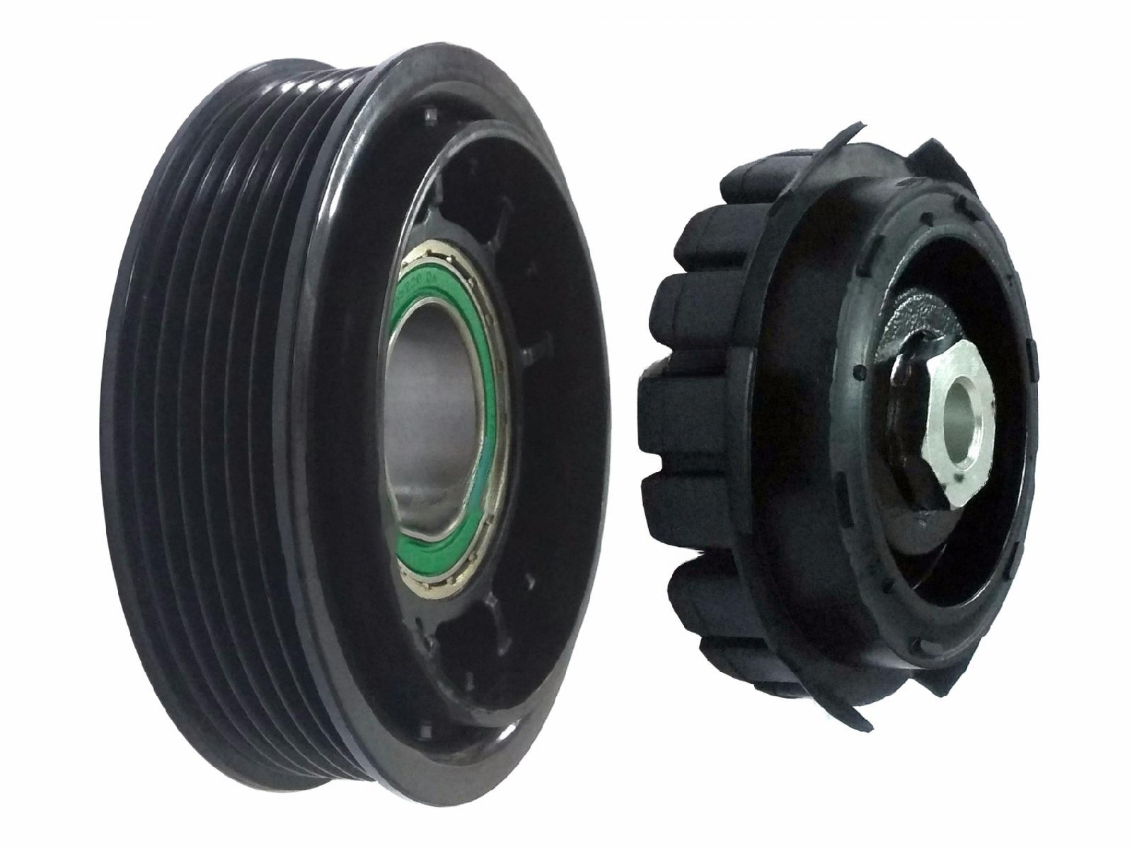 Муфта компрессора кондиционера BMW 1, 2, 3, 4 серии в кузове F; BMW 3 в кузове G с двигателями 2.0, 3.0