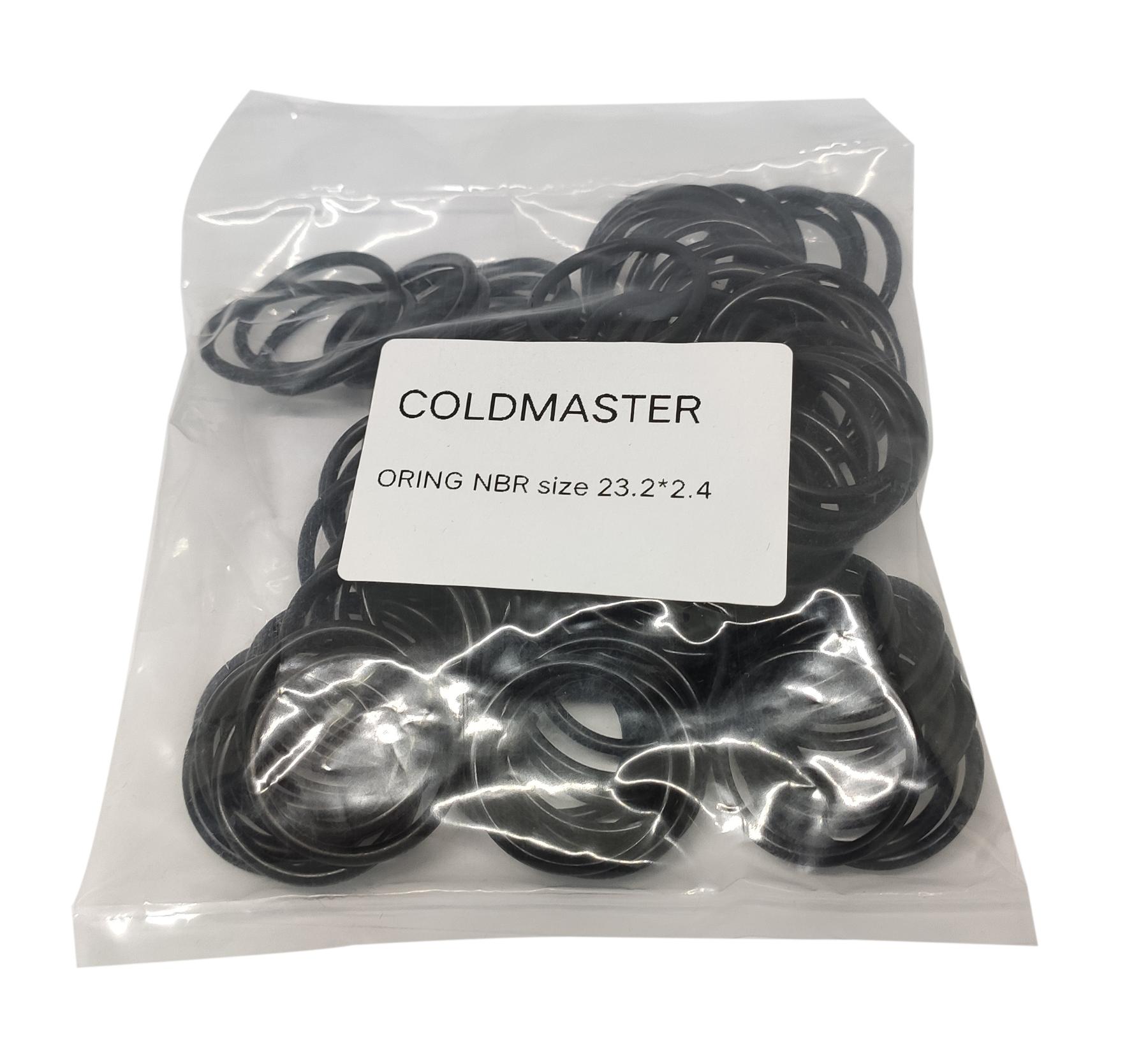 Комплект колец O-Ring NBR 23.2x2.4мм, 100 штук, черные