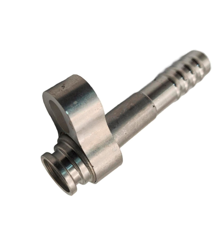 Фитинг с площадкой 180° для подключения к ТРВ O-Ring и шлангу G10 13мм