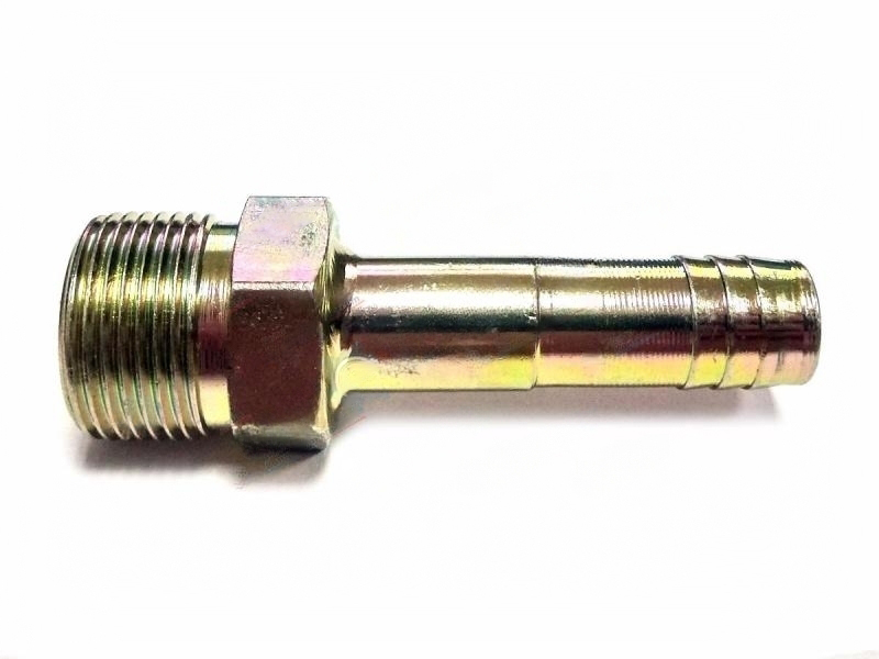 Фитинг O-Ring 16мм, G12, 180 градусов, резьбовой, стальной