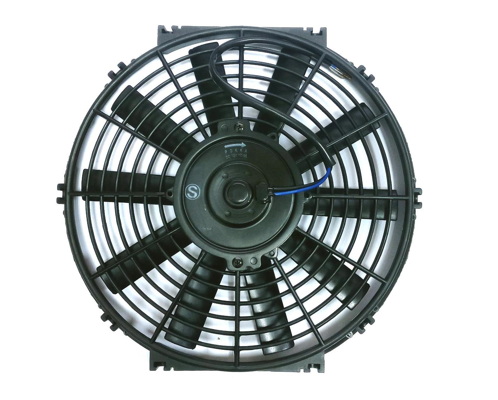 Вентилятор кондиционера 10 дюймов, 12V, 80W