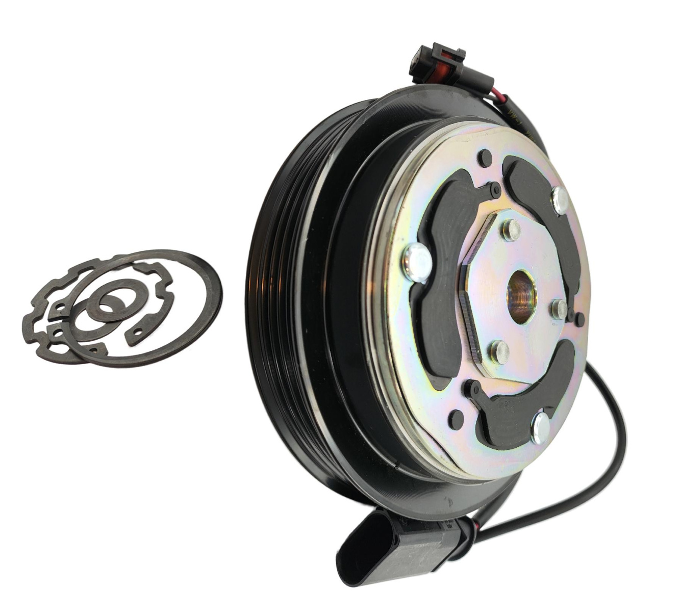 Муфта компрессора кондиционера с японским подшипником NSK для Audi A8 D5, Q8 4M; Bentley Bentayga; Lamborghini Urus 4.0