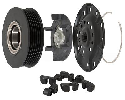 Муфта кондиционера Toyota Yaris, Auris, Corolla; Dodge Caliber 1.8L, 2.0L (2006-2009); Jeep Patriot (Liberty) 2.4, Compass 2.4 (2006-2010); фотография №2