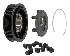 Муфта компрессора кондиционера Audi A4 B7 2.4 3.0 (2004-2009); Audi A6 C6 4F 2.4, 2.8, 3.0, 3.2 (2004-2008)
