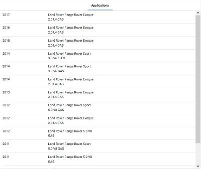 Набор уплотнительных колец HNBR для автомобилей Land Rover Range Rover Evoque 2.0 (2012-2017), Range Rover 3.0, 5.0; 23 штуки; фотография №4