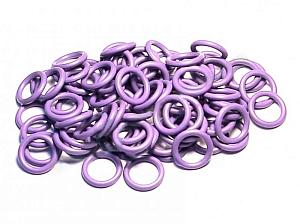 Комплект колец O-Ring 10.82x2.4мм, 100 штук, фиолетовые
