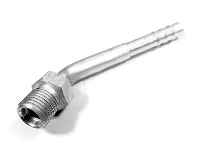 Фитинг O-Ring 6мм, G6, 45 градусов, резьбовой; фотография №3