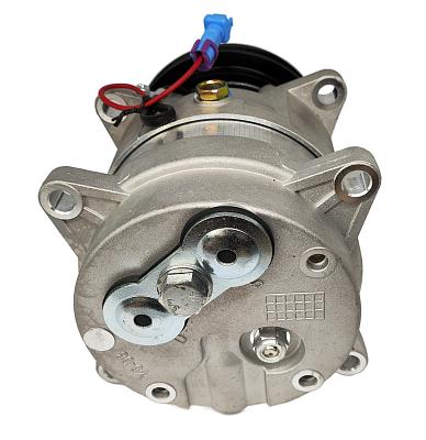 Компрессор кондиционера DZ95189154010 для грузовиков Shaanxi Shacman SX3316DR366 (F2000), SX3256DR384 (F3000), SX3255DR385; фотография №2