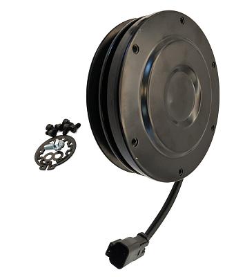 Муфта для компрессора кондиционера Denso 10S17C 1PK 24V для спецтехники Caterpillar; фотография №1