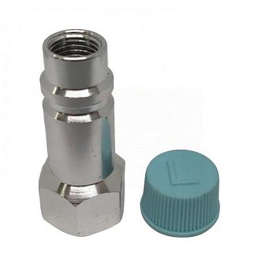 Заправочный штуцер L, с внутренней резьбой 20G (1/4"); фотография №1