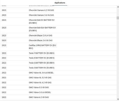 Набор уплотнительных колец HNBR для автомобилей Tesla, GMC, Chevrolet, Cadillac, Hummer, Pontiac, Buick; 32 штуки; фотография №4