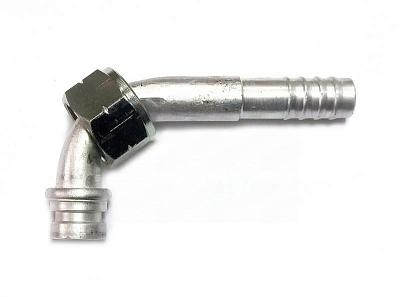 Фитинг O-Ring 13мм, G10, 90 градусов, метрический, с гайкой; фотография №1