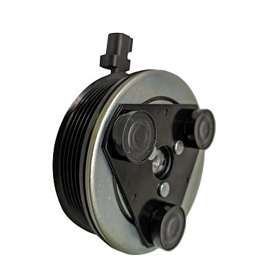 Муфта с японским подшипником NSK для компрессора кондиционера Ford Galaxy 2.3, Mondeo 4 2.0, 2.3, S-Max 2.3; Land Rover Freelander 2 2.2; фотография №1