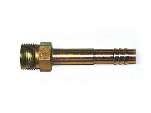 Фитинг O-Ring 8мм, G6, 180 градусов, резьбовой, стальной