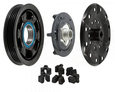 Муфта компрессора Toyota Yaris NCP90L, 91L, 92L, 93L; Toyota Premio T26 1.5; фотография №1