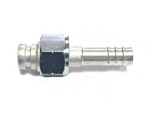 Фитинг O-Ring 13мм, G10, 180 градусов, метрический, с гайкой