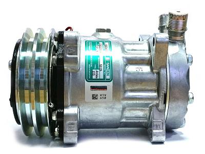 Компрессор кондиционера SANDEN 7H15 S8220, 12V; фотография №2