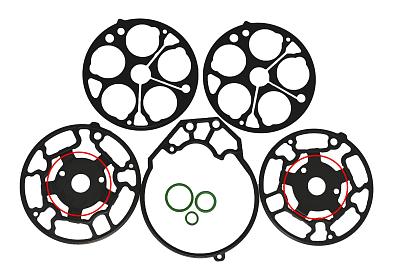Ремкомплект компрессора кондиционера Denso 10S15C, 10S17C, 10S20C, 10S20F - поздние модели; фотография №3