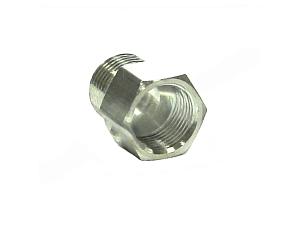 Переходник Flare/O-Ring 8мм, G6, алюминиевый