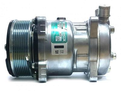 Компрессор кондиционера SANDEN 5S14 S5322, 24V; фотография №2